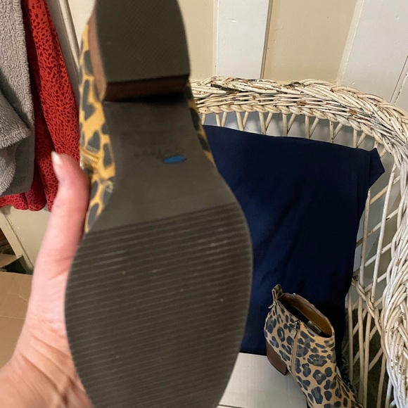 New with tags waterproof leather animal print boots. Sold at Macy’s. - Picture 6 of 12